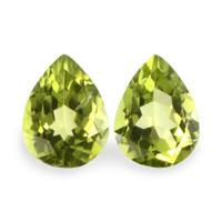 2.60&nbsp;Ct.Tw.Total Carat Weight Peridot Pair from Ceylon (Sri Lanka) Video