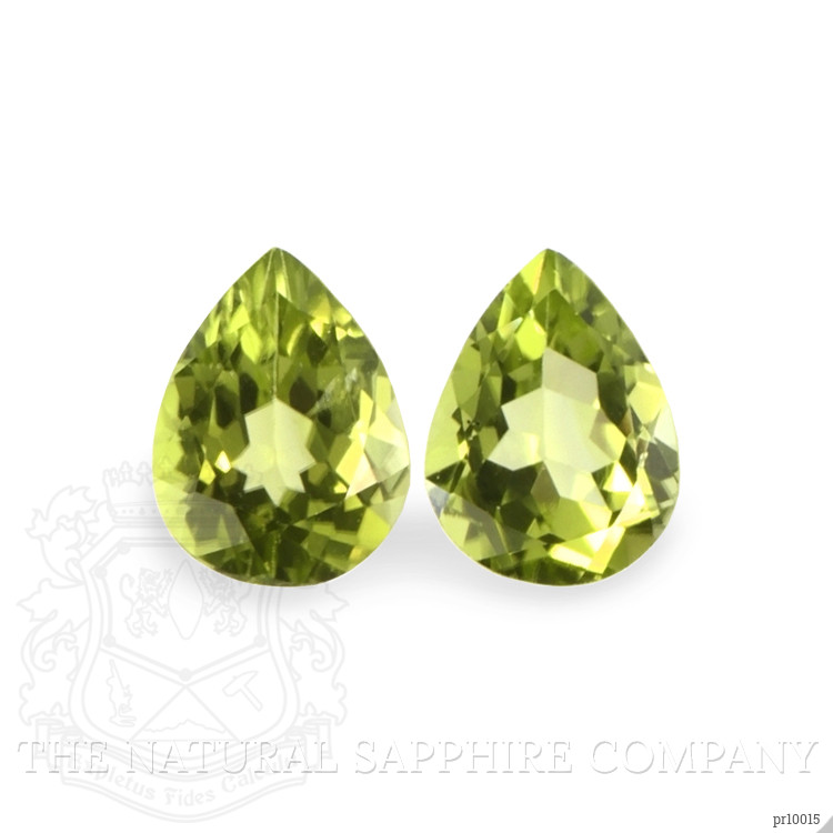 2.60 Ct.Tw. Peridot Pair from Ceylon (Sri Lanka)