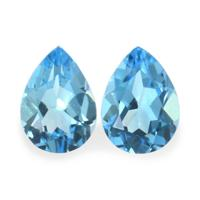 1.50&nbsp;Ct.Tw.Total Carat Weight Topaz Pair from Ceylon (Sri Lanka) Video