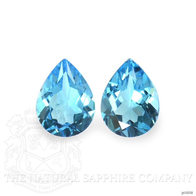 2.46 Ct.Tw. Topaz Pair from Ceylon (Sri Lanka)