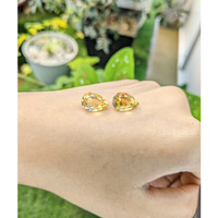 7.72 Ct.Tw.Total Carat Weight Citrine Pair from Brazil Life Style