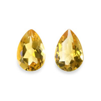 6.67 Ct.Tw.Total Carat Weight Citrine Pair from Brazil Video