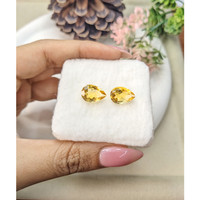 6.67 Ct.Tw.Total Carat Weight Citrine Pair from Brazil Life Style