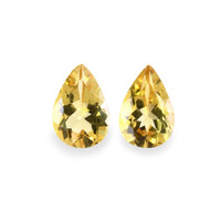 6.54 Ct.Tw.Total Carat Weight Citrine Pair from Brazil Video