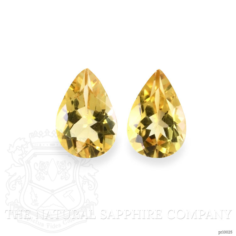 6.54 Ct.Tw. Citrine Pair from Brazil