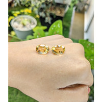 10.57 Ct.Tw.Total Carat Weight Citrine Pair from Brazil Life Style