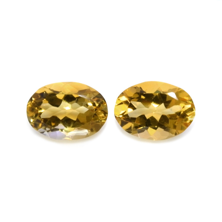 11.19 Ct.Tw. Citrine Pair from Brazil