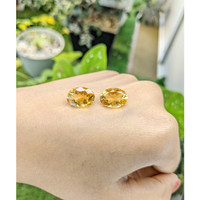 9.72 Ct.Tw.Total Carat Weight Citrine Pair from Brazil Life Style