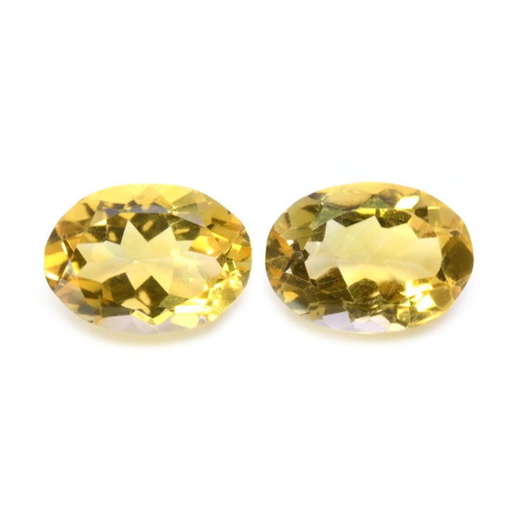 10.84 Ct.Tw. Citrine Pair from Brazil