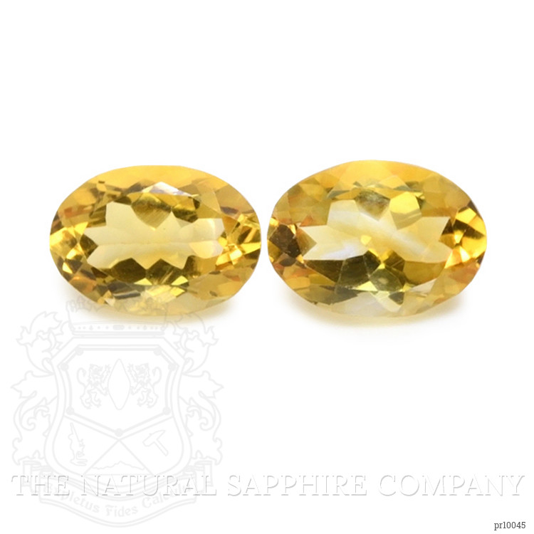 10.06 Ct.Tw. Citrine Pair from Brazil