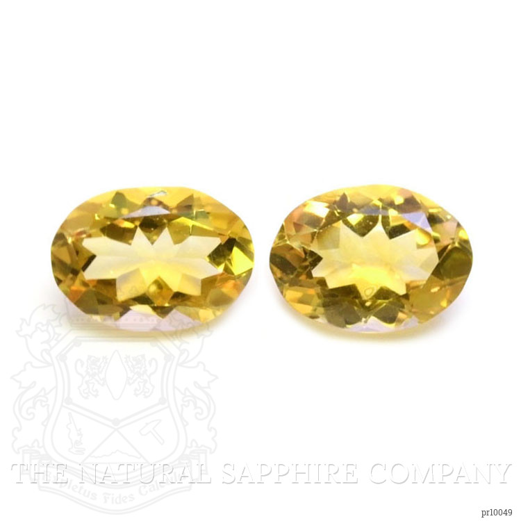 10.15 Ct.Tw. Citrine Pair from Brazil