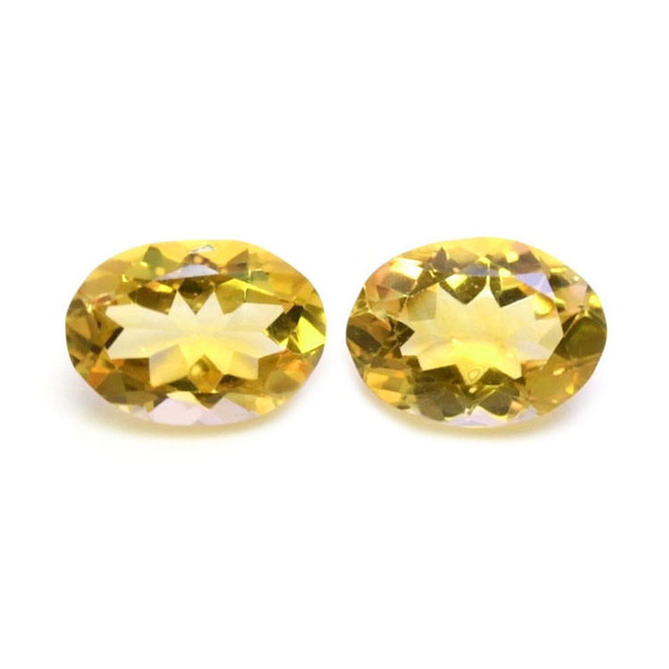 10.15 Ct.Tw. Citrine Pair from Brazil