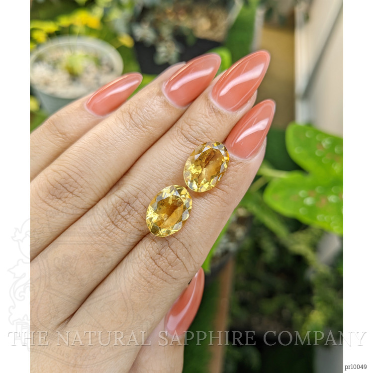 10.15 Ct.Tw. Citrine Pair from Brazil