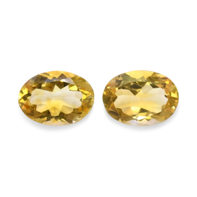 10.84 Ct.Tw. Citrine Pair from Brazil