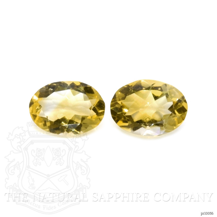 9.07 Ct.Tw. Citrine Pair from Brazil