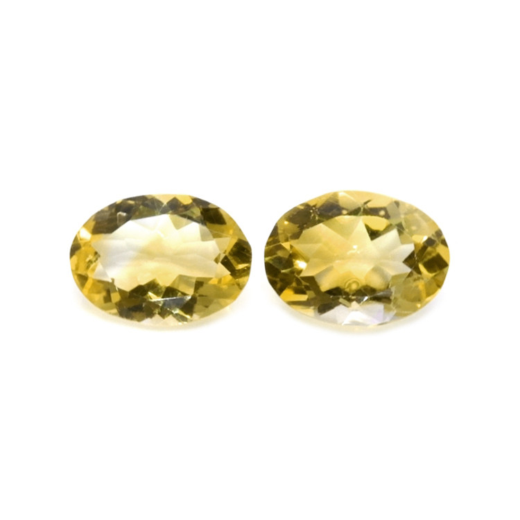 9.07 Ct.Tw. Citrine Pair from Brazil