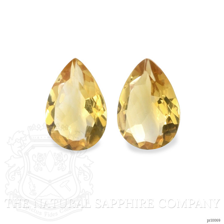 6.09 Ct.Tw. Citrine Pair from Brazil