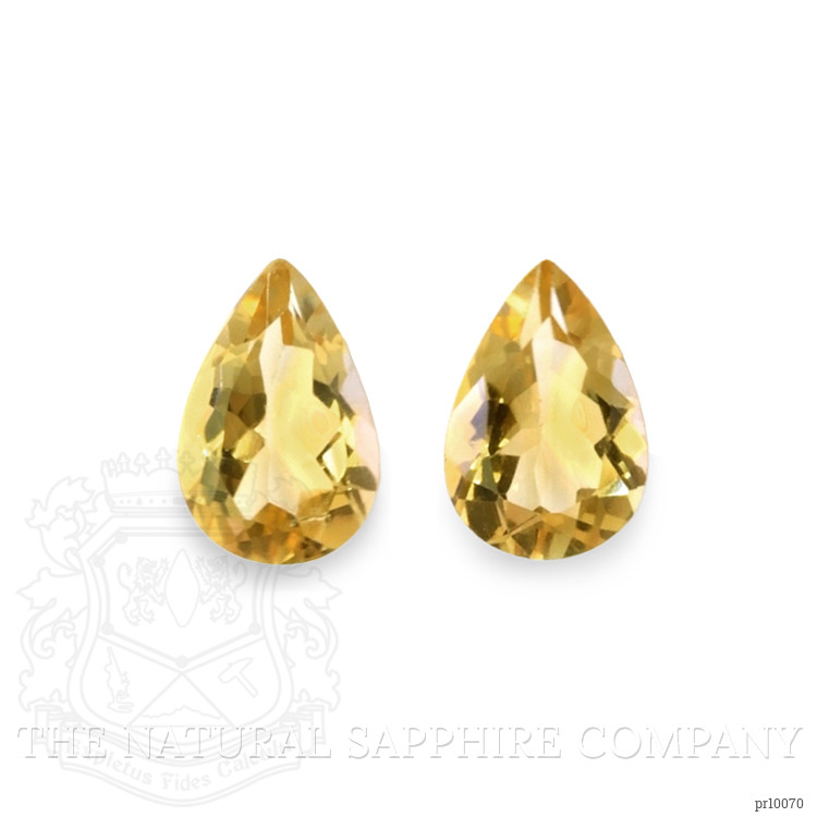 6.76 Ct.Tw. Citrine Pair from Brazil