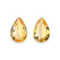 5.79 Ct.Tw.Total Carat Weight Citrine Pair from Brazil Video
