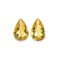 5.84 Ct.Tw.Total Carat Weight Citrine Pair from Brazil Video