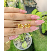 5.84 Ct.Tw.Total Carat Weight Citrine Pair from Brazil Life Style