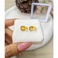 6.76 Ct.Tw.Total Carat Weight Citrine Pair from Brazil Life Style