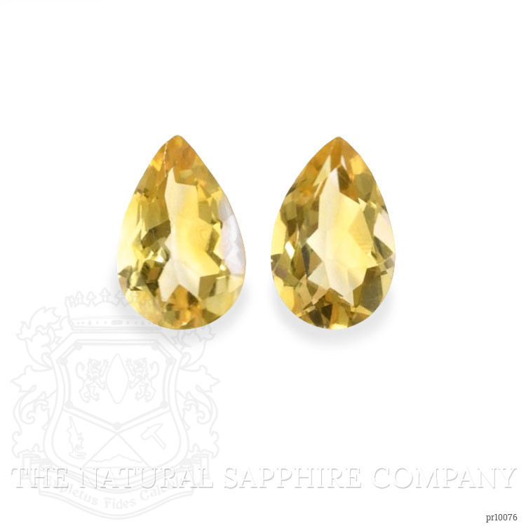 6.57 Ct.Tw. Citrine Pair from Brazil
