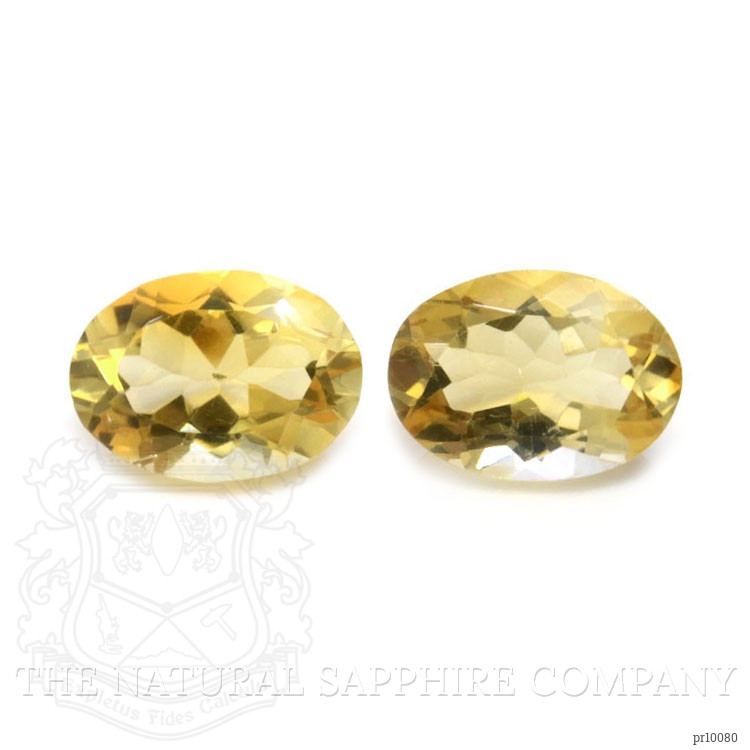 10.26 Ct.Tw. Citrine Pair from Brazil
