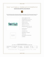 2.03 Ct.Tw.Total Carat Weight Emerald Pair from Russia Scan Report