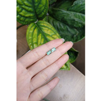 2.03 Ct.Tw.Total Carat Weight Emerald Pair from Russia Life Style