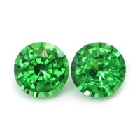 0.61 Ct.Tw.Total Carat Weight Tsavorite Garnet Pair Video