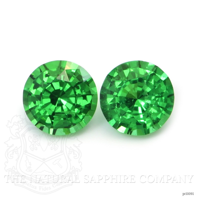 0.61 Ct.Tw. Tsavorite Garnet Pair