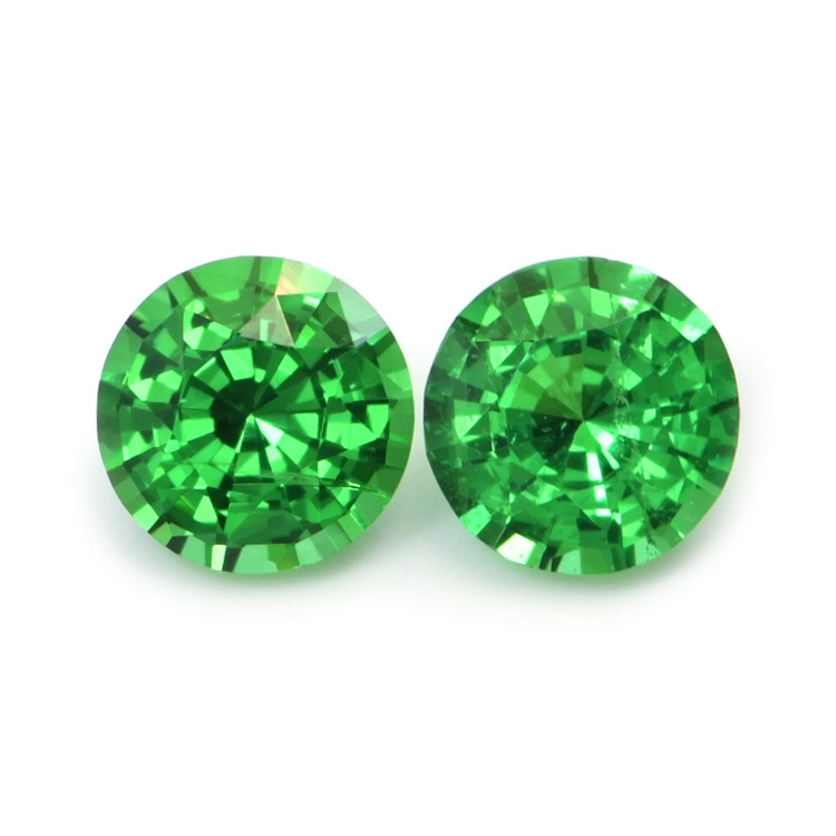0.61 Ct.Tw. Tsavorite Garnet Pair