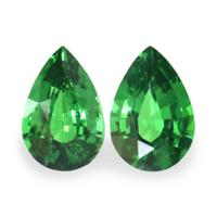 0.86 Ct.Tw.Total Carat Weight Tsavorite Garnet Pair Video