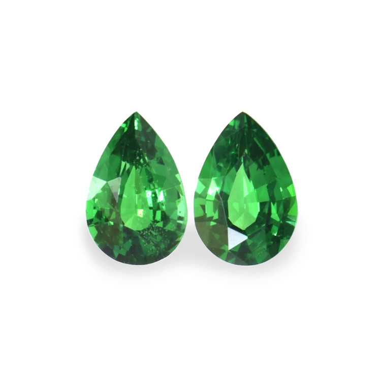 0.86 Ct.Tw. Tsavorite Garnet Pair