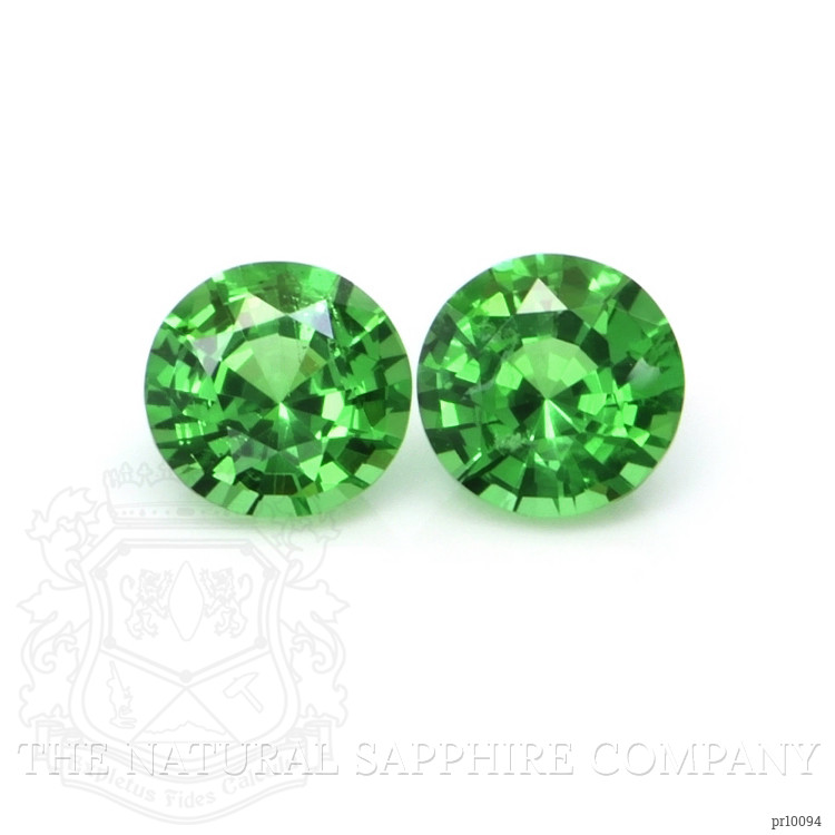0.36 Ct.Tw. Tsavorite Garnet Pair