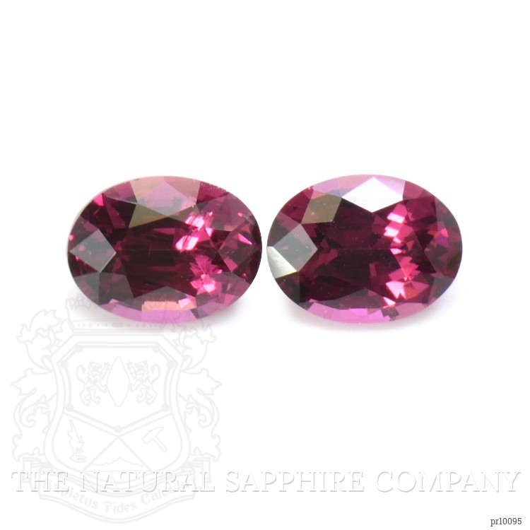 3.23 Ct.Tw. Garnet Pair from Ceylon (Sri Lanka)