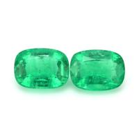 2.71 Ct.Tw.Total Carat Weight Emerald Pair from Afghanistan Video