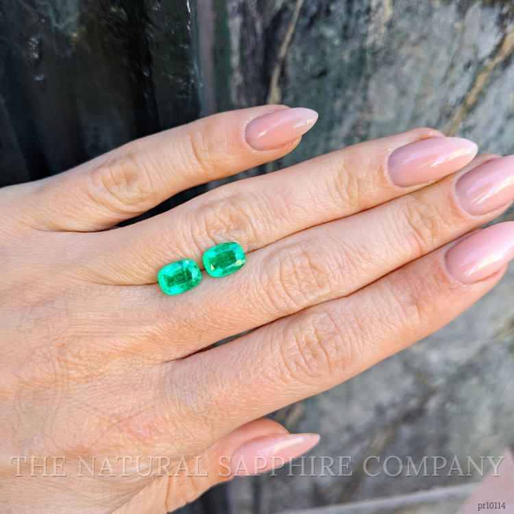 2.71 Ct.Tw. Emerald Pair from Afghanistan