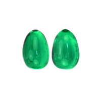 3.37 Ct.Tw.Total Carat Weight Emerald Pair from Afghanistan Video