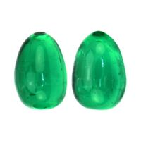 3.37 Ct.Tw.Total Carat Weight Cabochon Emerald Pair from Afghanistan Video