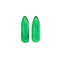 2.52 Ct.Tw.Total Carat Weight Emerald Pair from Afghanistan Video