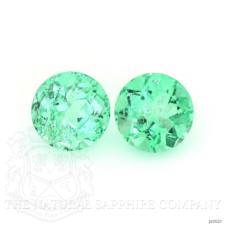 4.77 Ct.Tw. Emerald Pair from Colombia