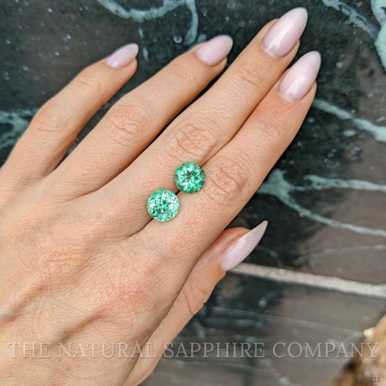 4.77 Ct.Tw. Emerald Pair from Colombia