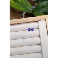 2.09 Ct.Tw.Total Carat Weight Tanzanite Pair from Tanzania Life Style