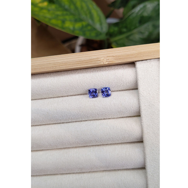 1.92 Ct.Tw. Tanzanite Pair from Tanzania