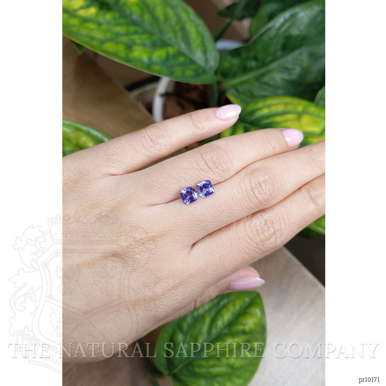 1.92 Ct.Tw. Tanzanite Pair from Tanzania