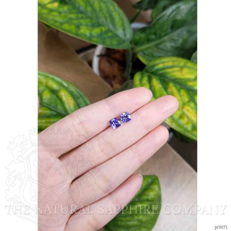 1.92 Ct.Tw. Tanzanite Pair from Tanzania