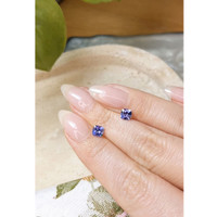 1.10 Ct.Tw.Total Carat Weight Tanzanite Pair from Tanzania Life Style
