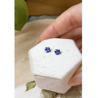 1.10 Ct.Tw.Total Carat Weight Tanzanite Pair from Tanzania Life Style